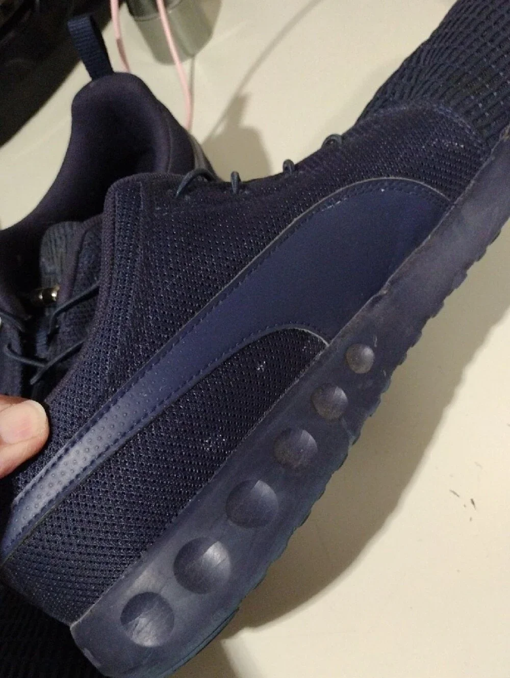 Men's PUMA Carson  Breathable Navy Mesh Cross Trainer Sneakers